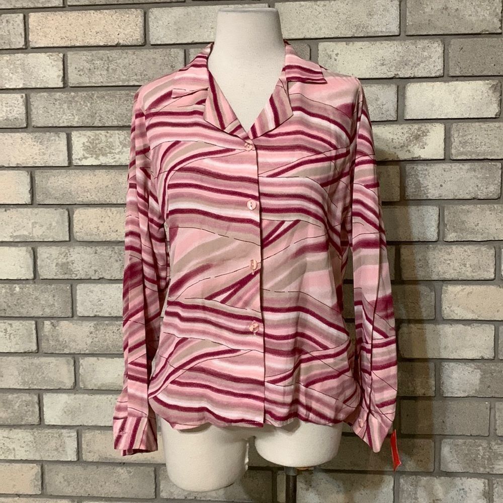 Nwt Bisset Classy Blouse Size Eu 34 Pink